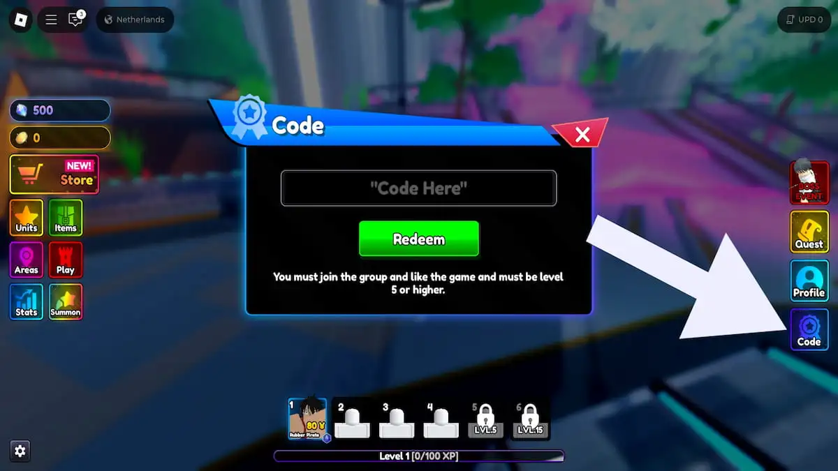 How to redeem Anime Rangers X codes